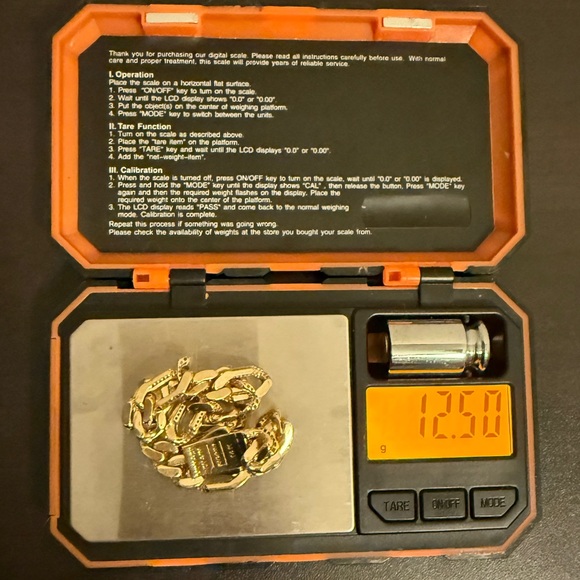 Monaco Chain Miami Cuban Figaro Link 9mm 9in 12.5g 14K Yellow Gold EUC - Picture 4 of 16